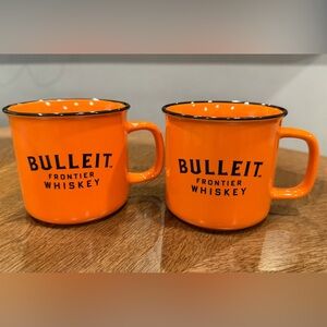 Bulleit Frontier Whiskey Enameled Mug Set (2)